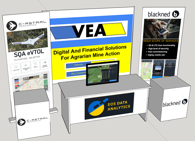 VEA Systems Geneva 2023 Trade Show Booth